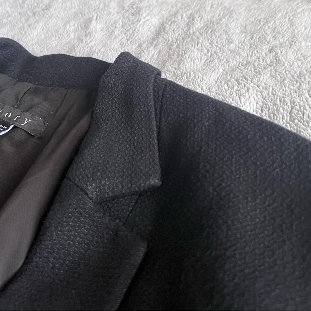 Theory Lanai Urban Blazer Open Front Suit Tailore… - image 4